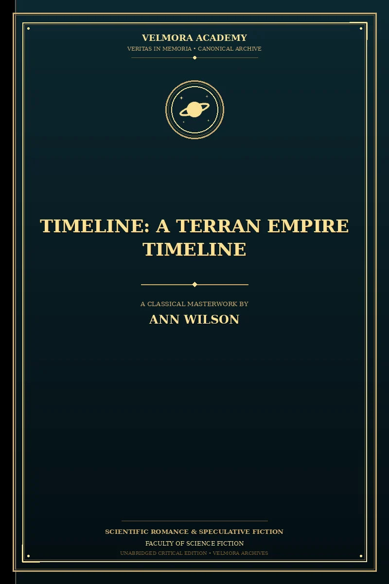 Cover of Timeline: A Terran Empire Timeline
