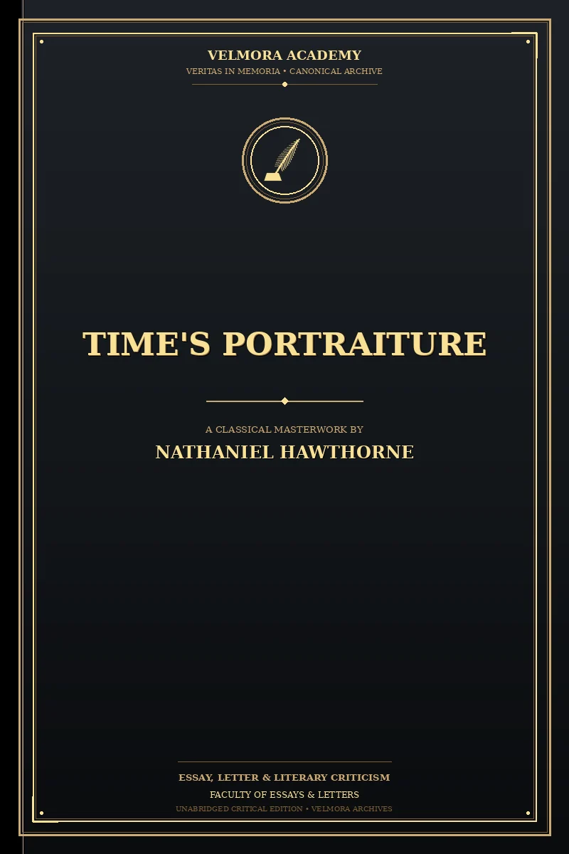 Cover of Time's Portraiture