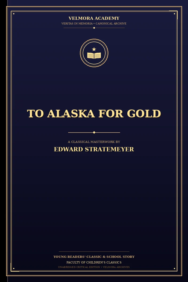 Cover of To Alaska for Gold