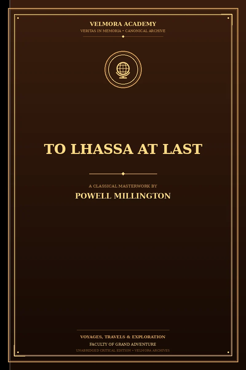 To Lhassa at Last