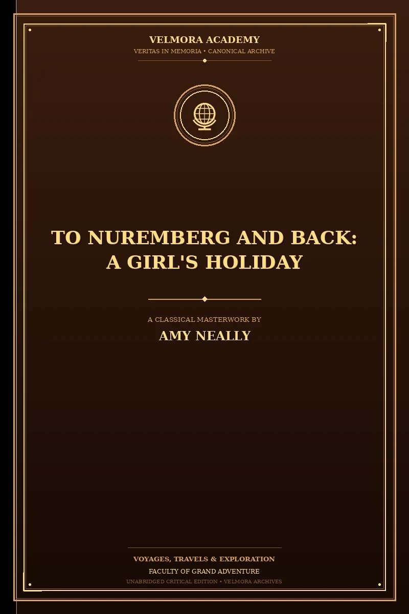 Cover of To Nuremberg and Back: A Girl's Holiday