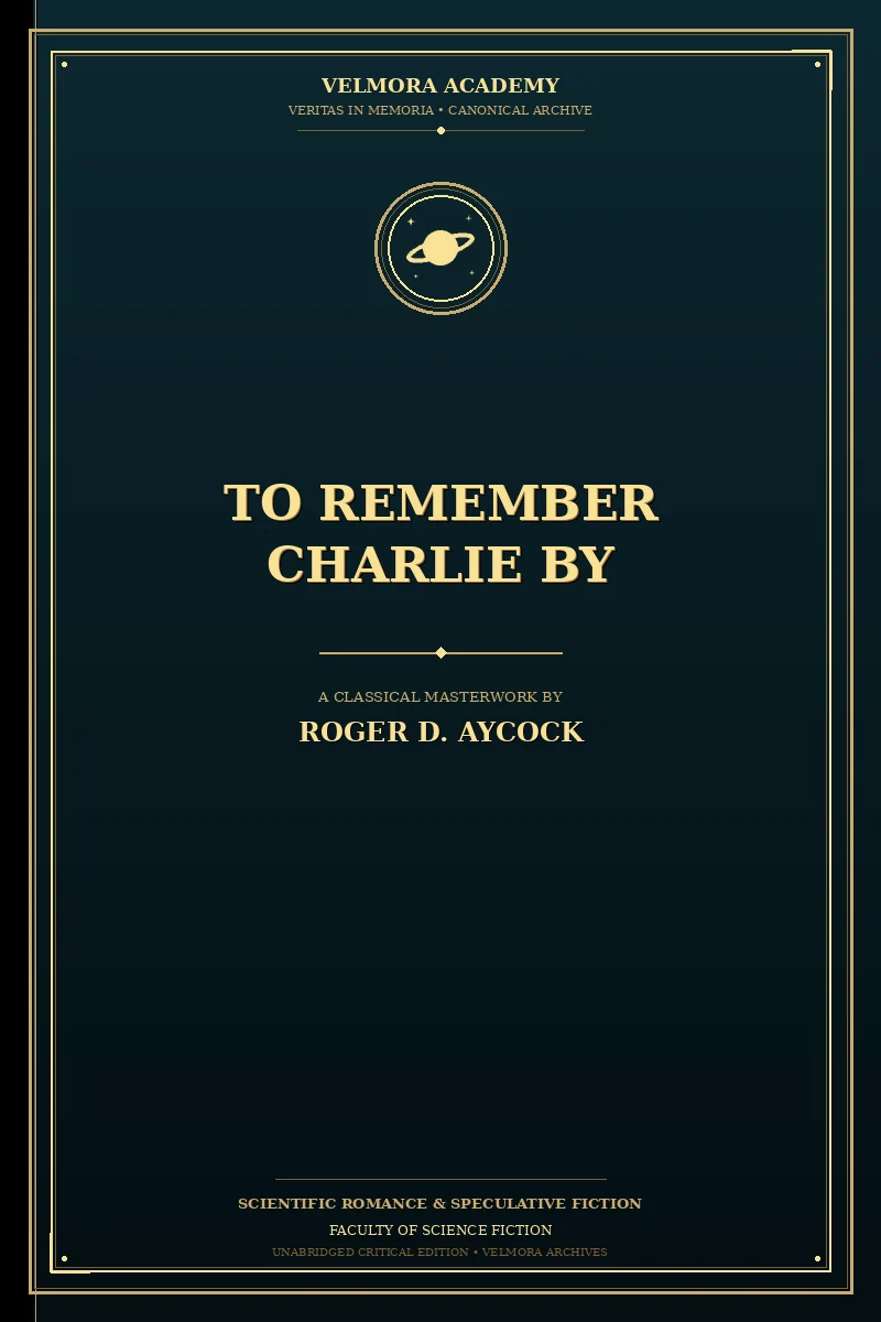 Cover of To Remember Charlie By