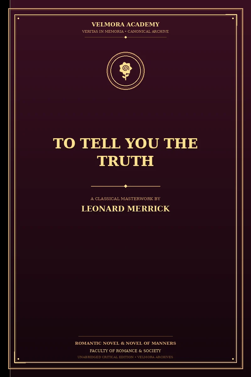 To Tell You the Truth