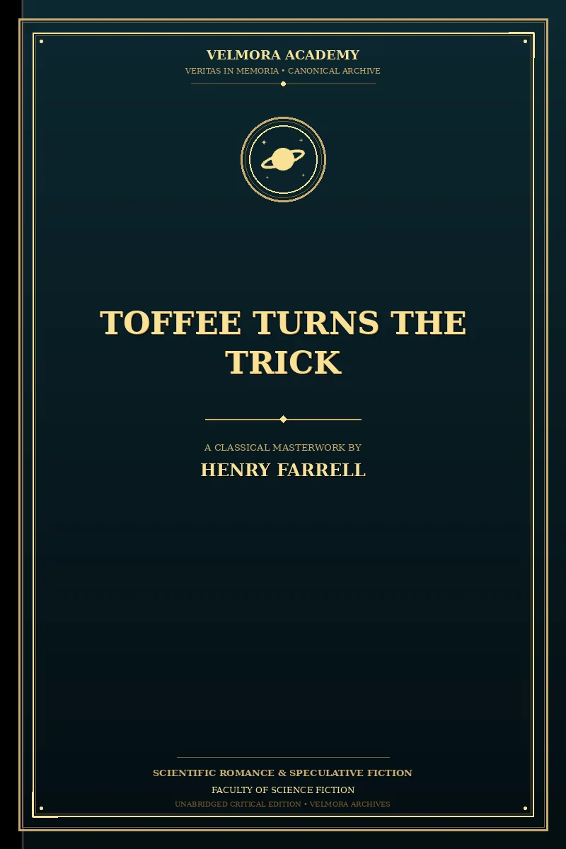 Cover of Toffee turns the trick