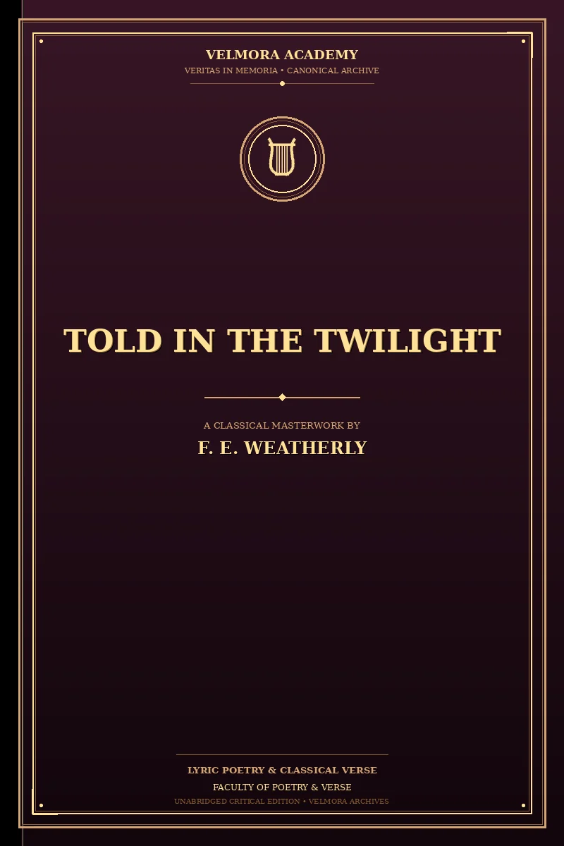 Cover of Told in the twilight