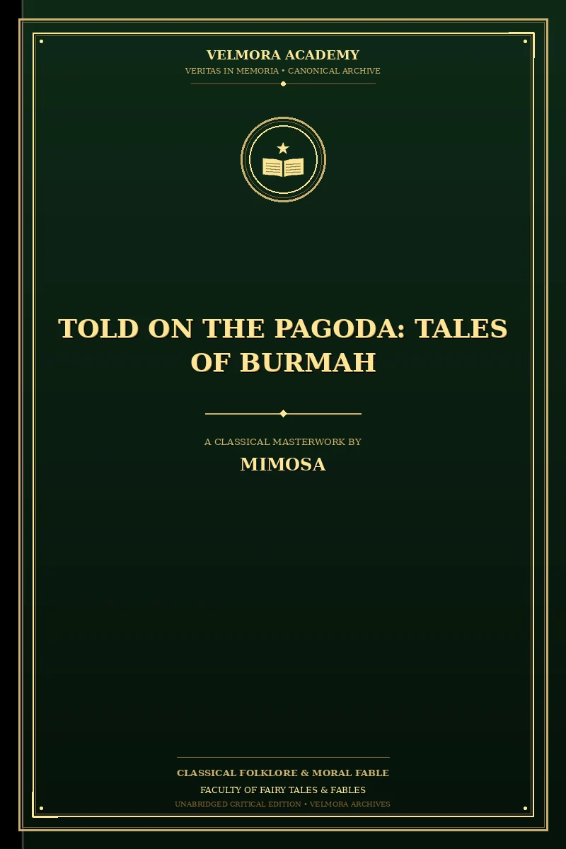 Cover of Told on the Pagoda: Tales of Burmah