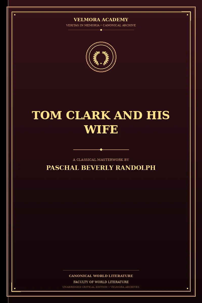 Tom Clark and His Wife