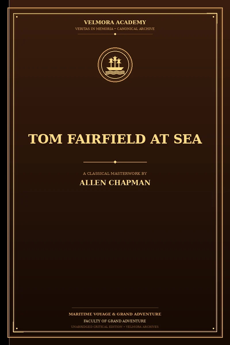 Cover of Tom Fairfield at Sea