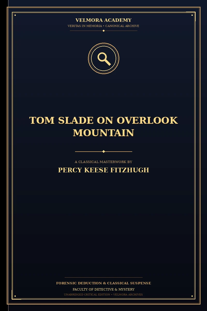 Tom Slade on Overlook Mountain