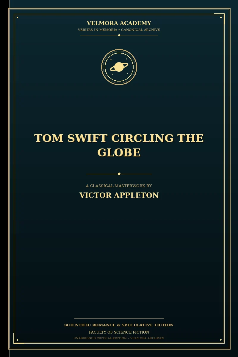 Tom Swift circling the globe
