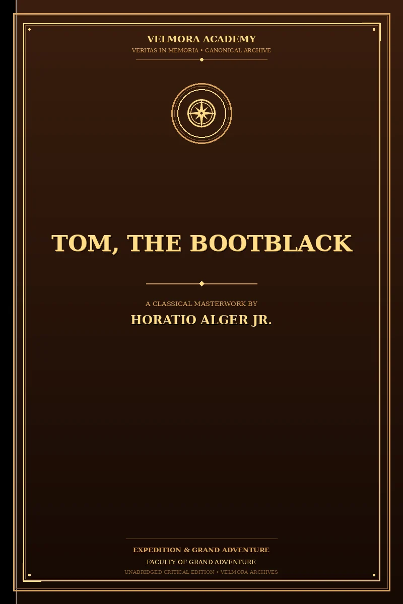 Cover of Tom, The Bootblack