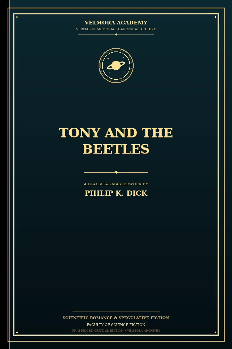 Tony and the Beetles