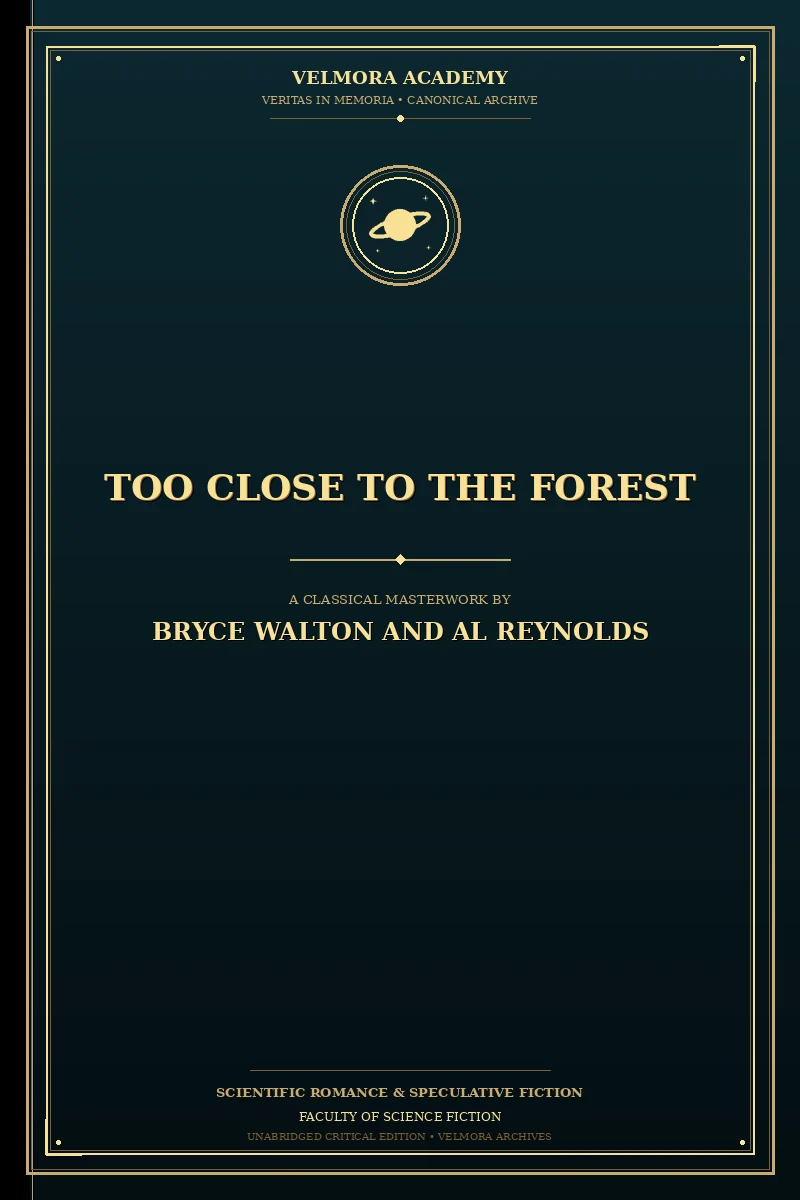 Cover of Too close to the forest