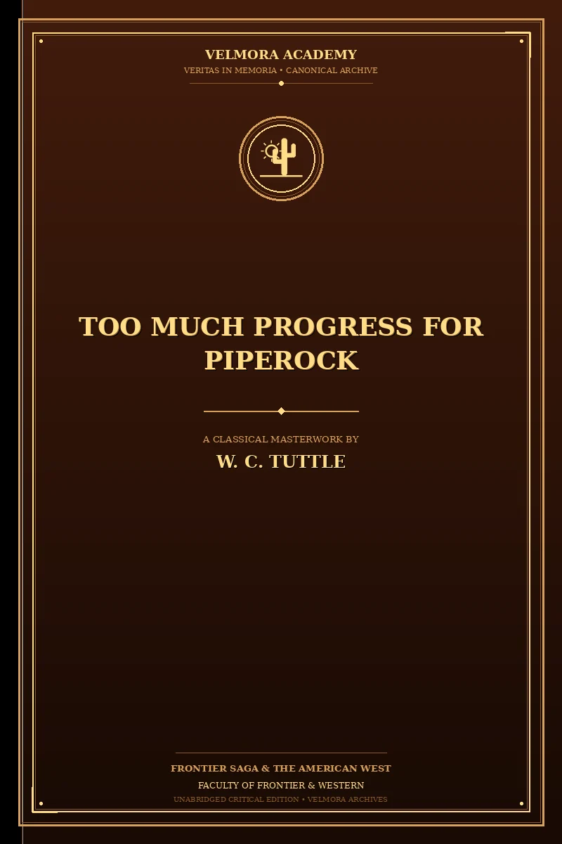 Cover of Too much progress for Piperock