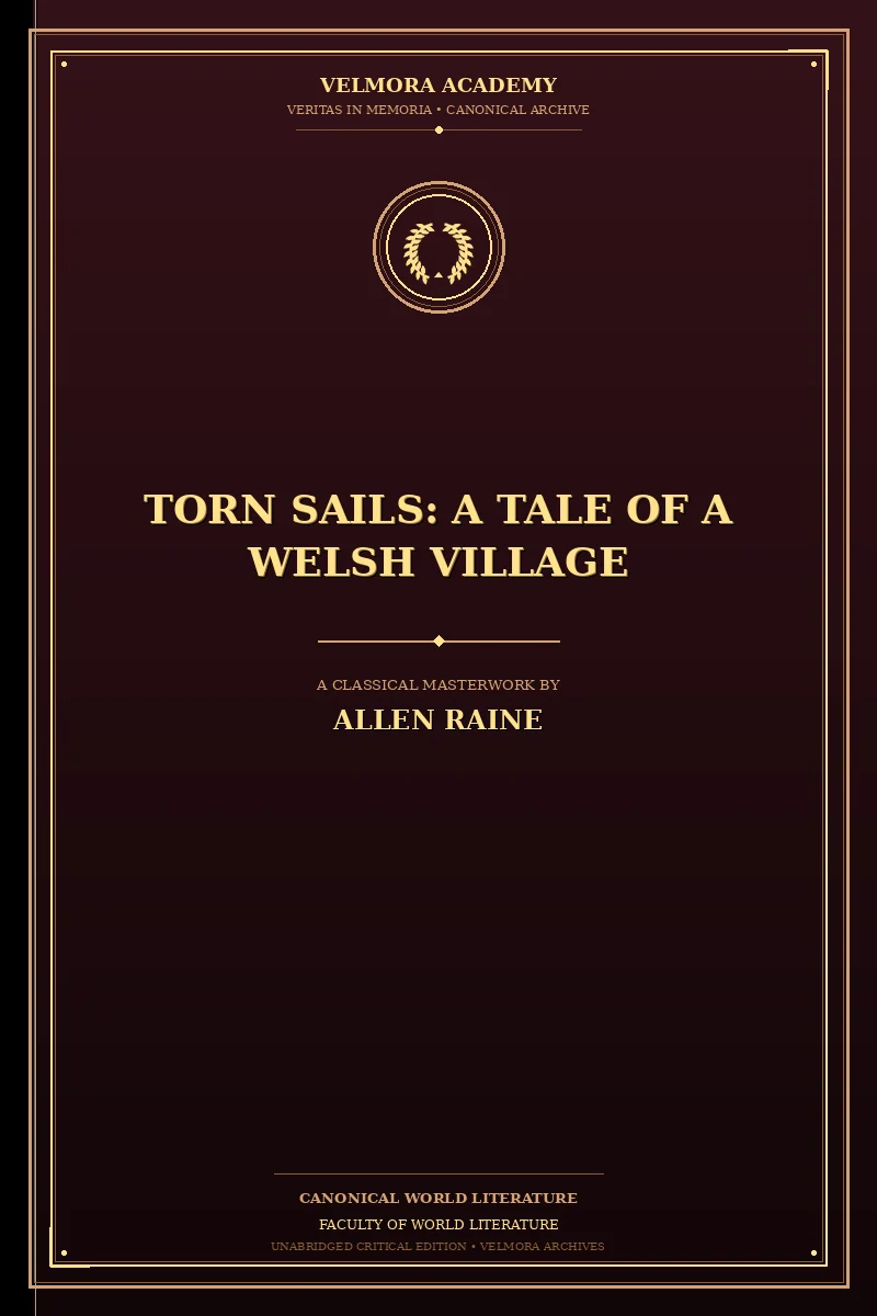 Torn Sails: A Tale of a Welsh Village