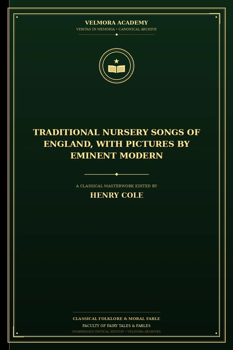 Cover of Traditional Nursery Songs of England, With Pictures by Eminent Modern