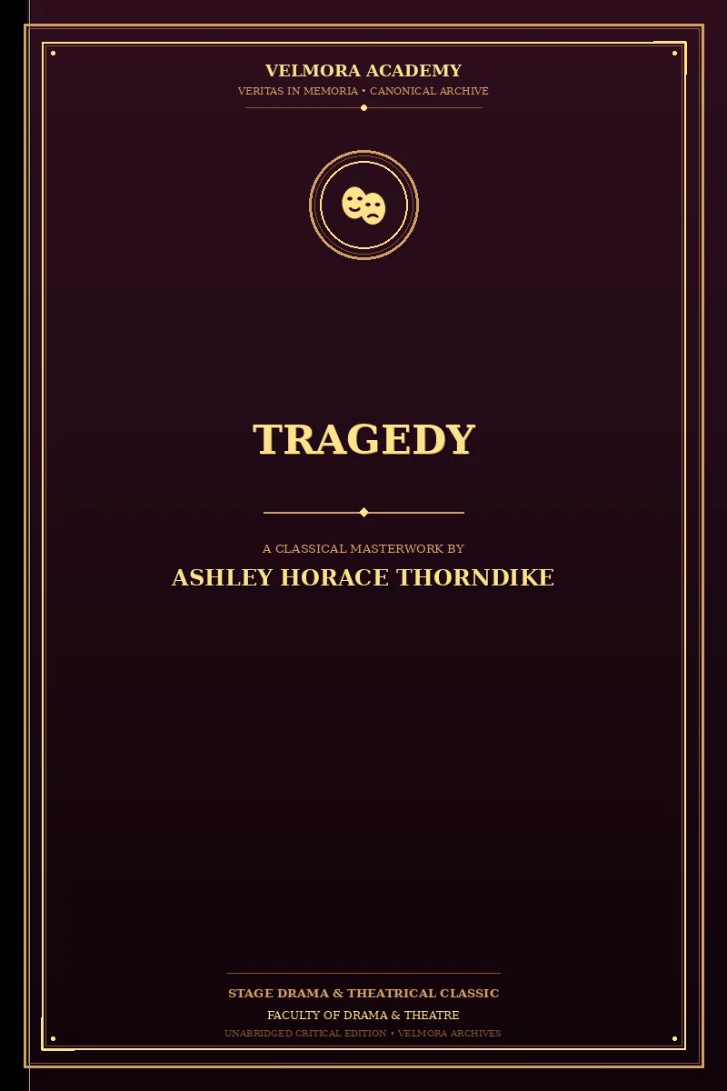 Cover of Tragedy