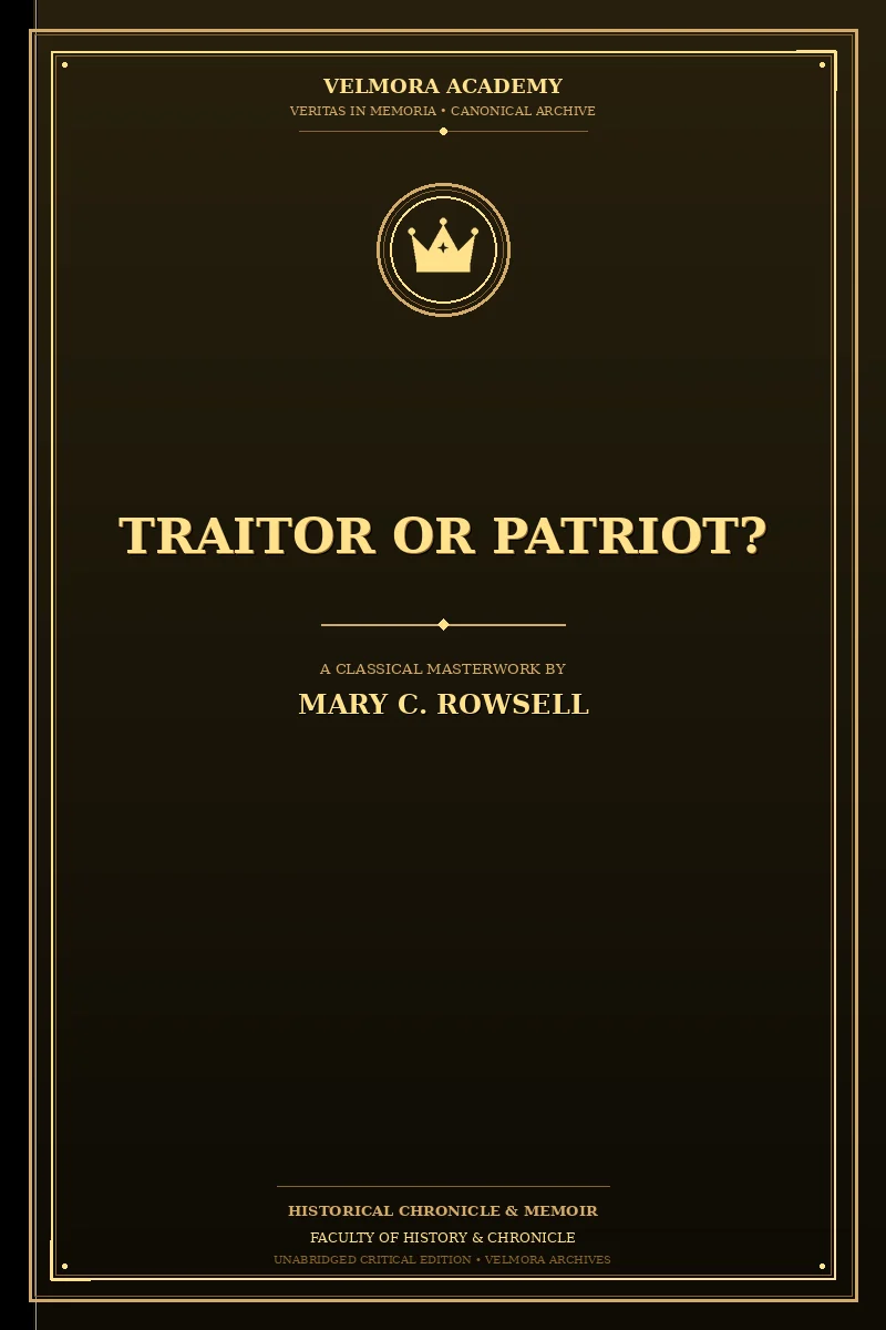 Traitor or patriot?