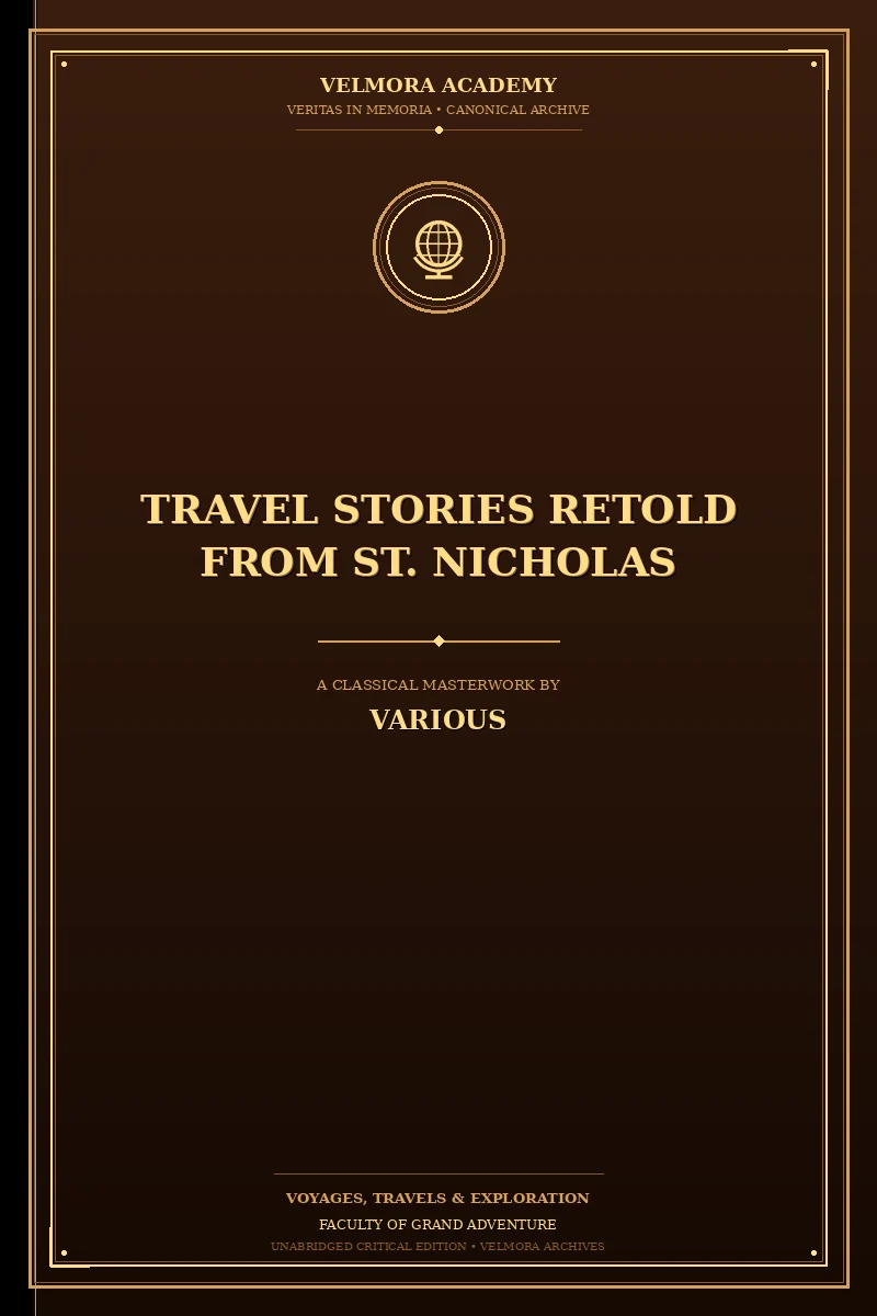 Cover of Travel Stories Retold from St. Nicholas
