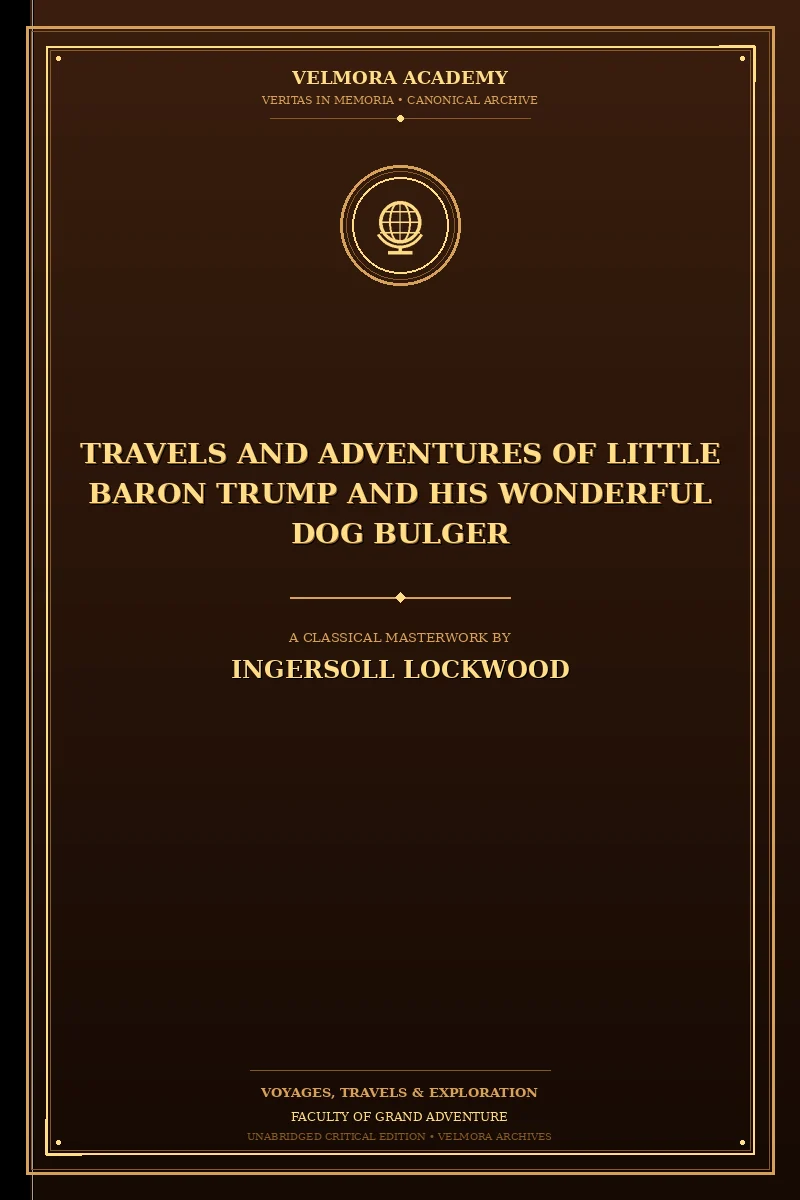 Travels and Adventures of Little Baron Trump and His Wonderful Dog Bulger