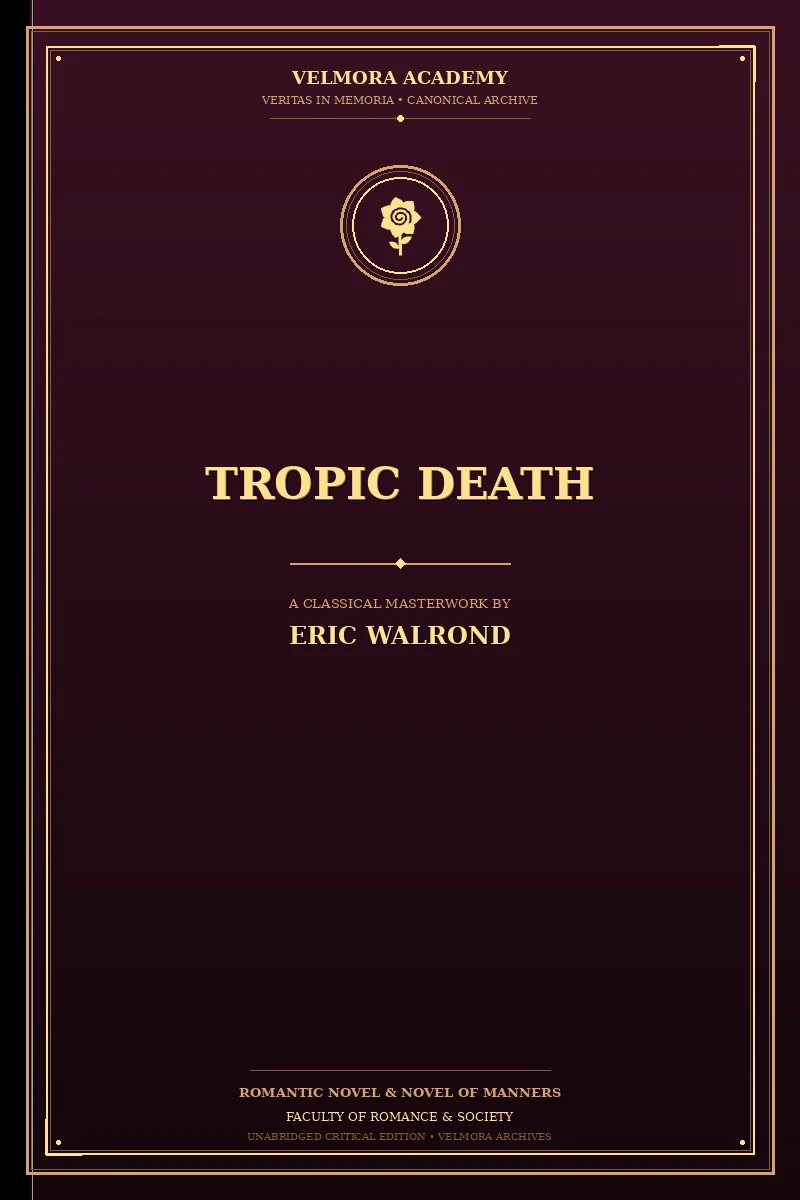 Cover of Tropic death