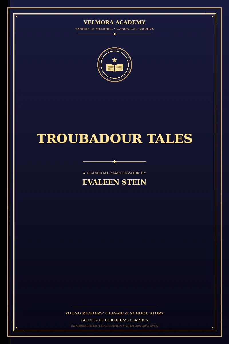 Cover of Troubadour Tales