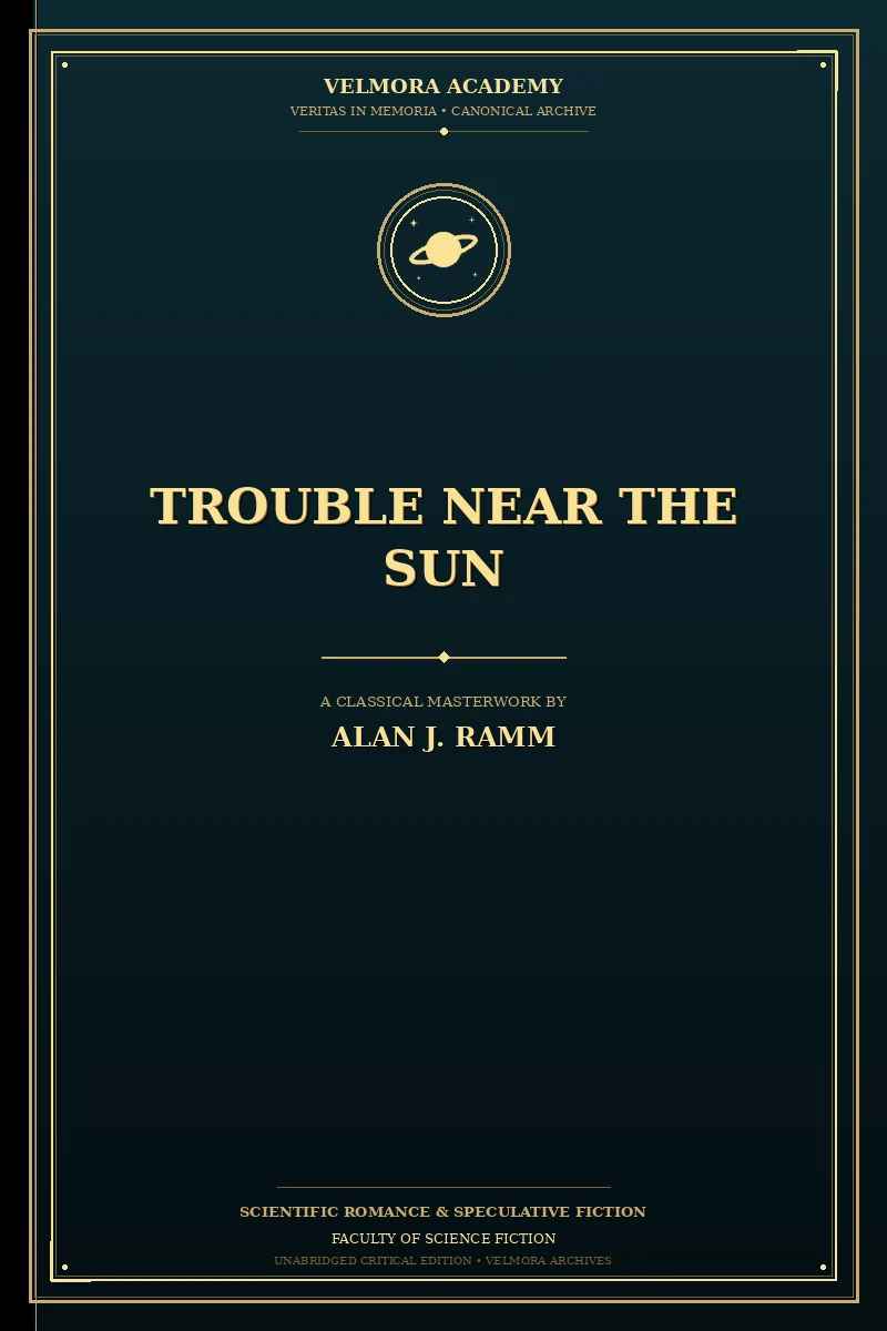 Cover of Trouble Near the Sun