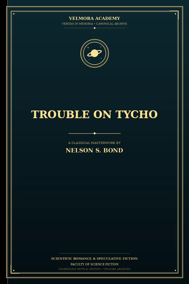 Cover of Trouble on Tycho