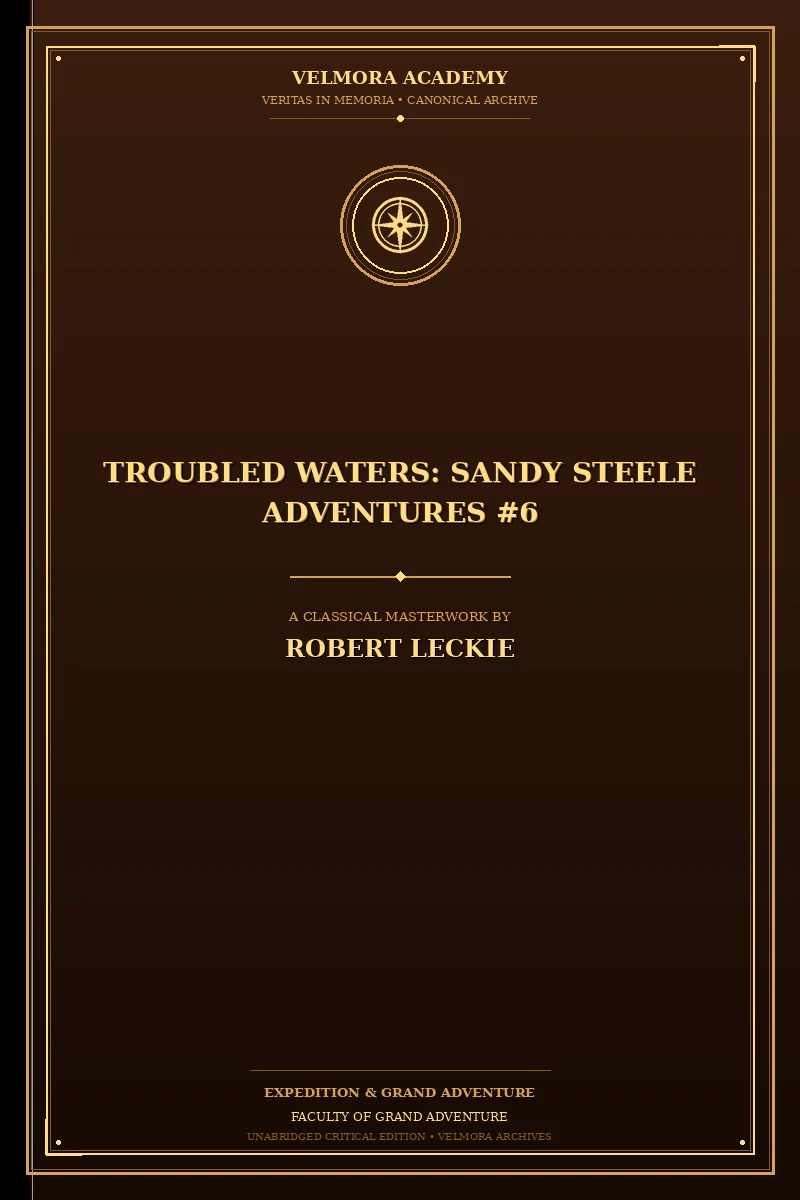 Cover of Troubled Waters: Sandy Steele Adventures #6