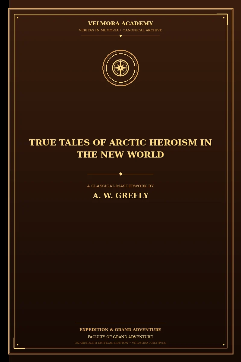 Cover of True Tales of Arctic Heroism in the New World