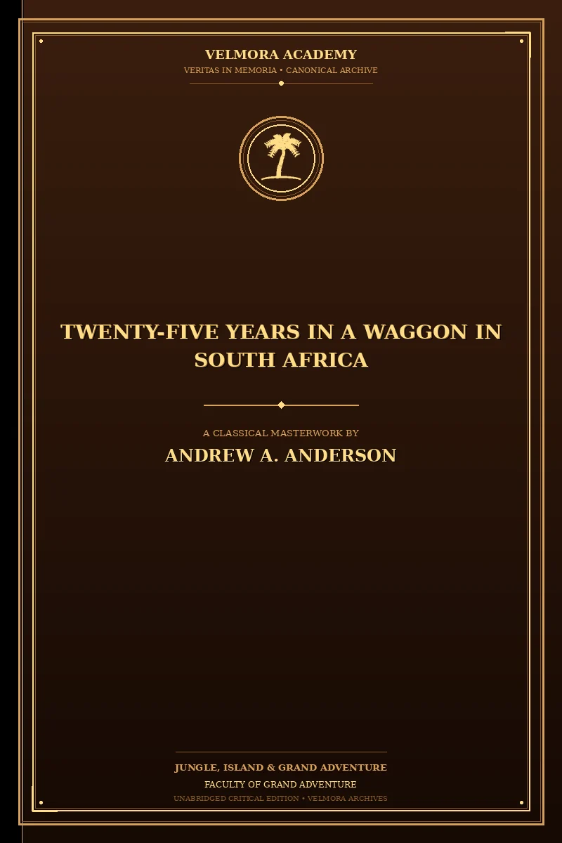 Twenty-Five Years in a Waggon in South Africa
