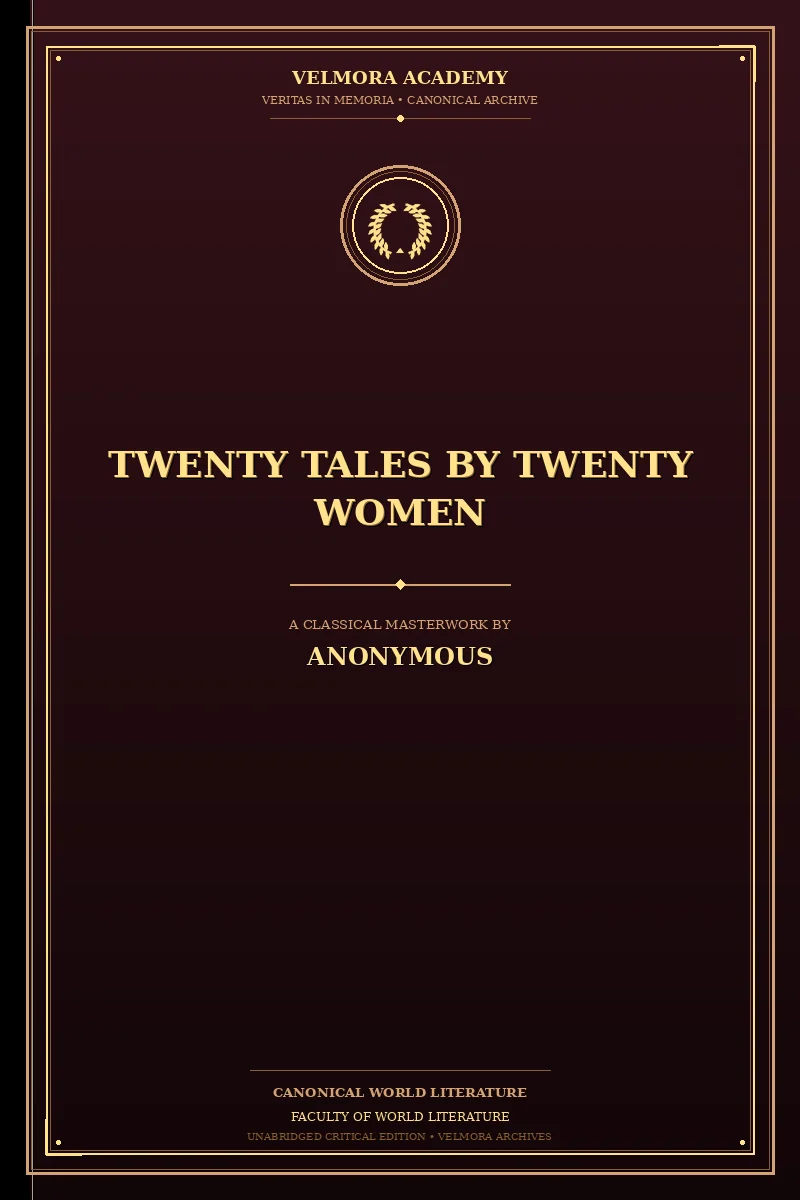 Twenty tales by twenty women