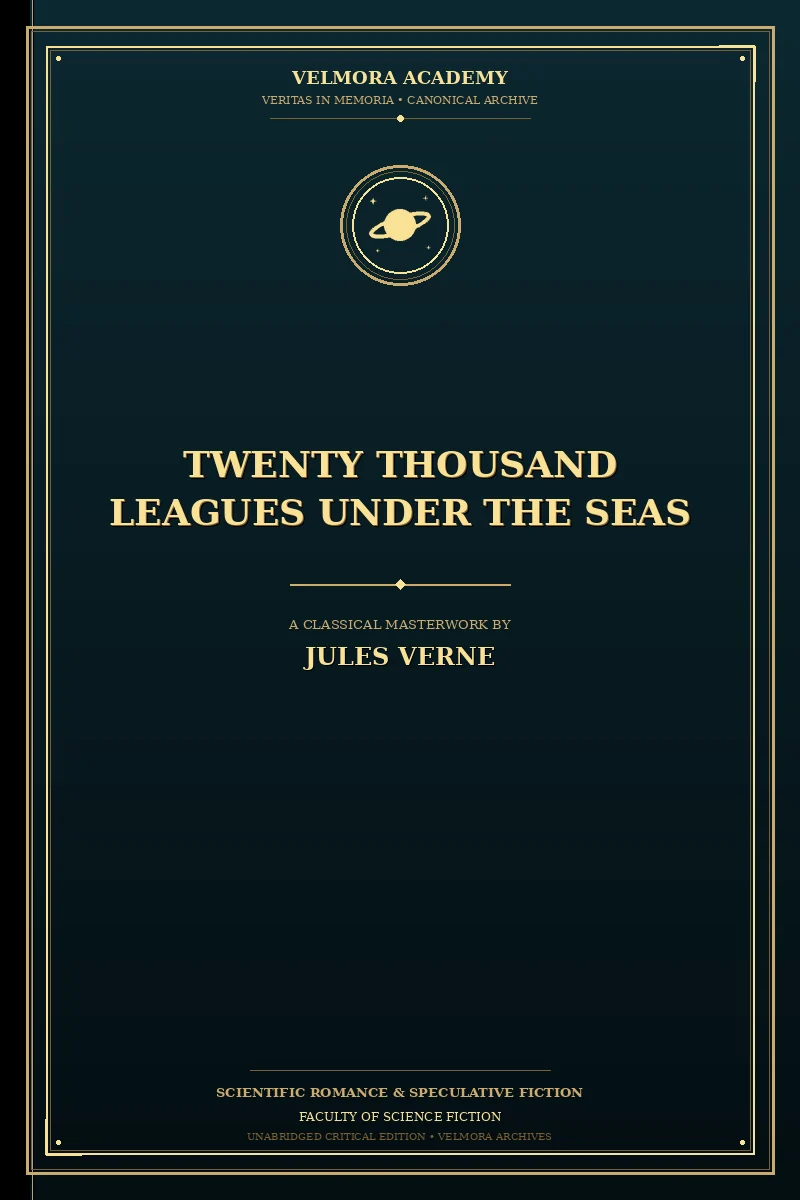 Cover of Twenty Thousand Leagues Under the Seas