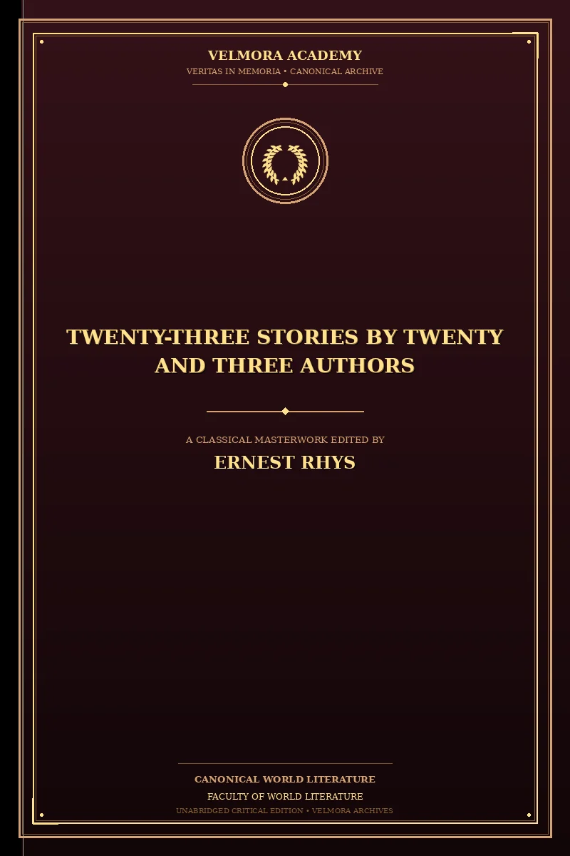 Twenty-Three Stories by Twenty and Three