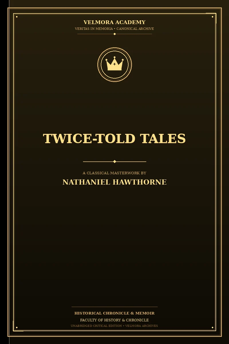 Cover of Twice-Told Tales