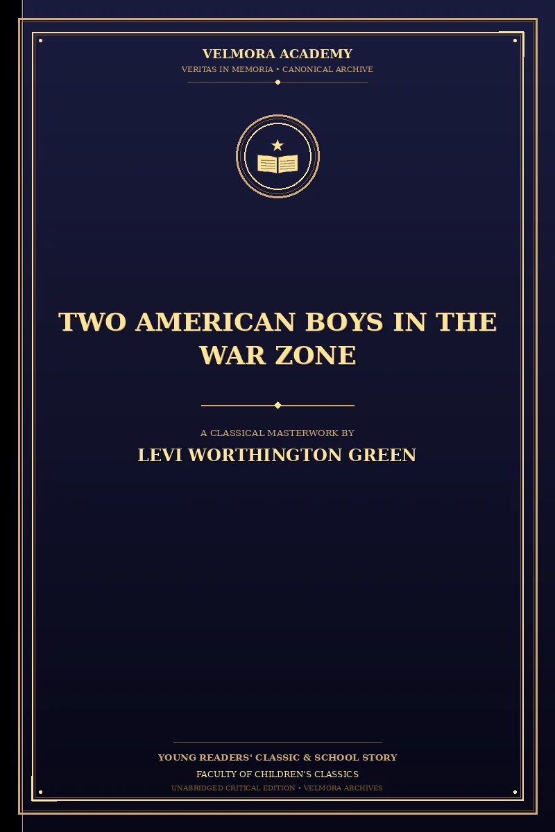 Two American Boys in the War Zone