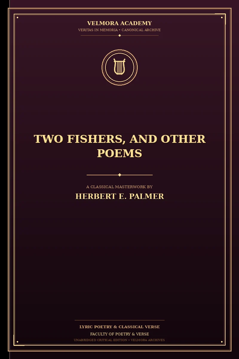 Cover of Two Fishers, and Other Poems