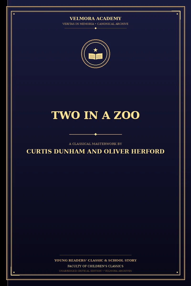 Cover of Two in a Zoo