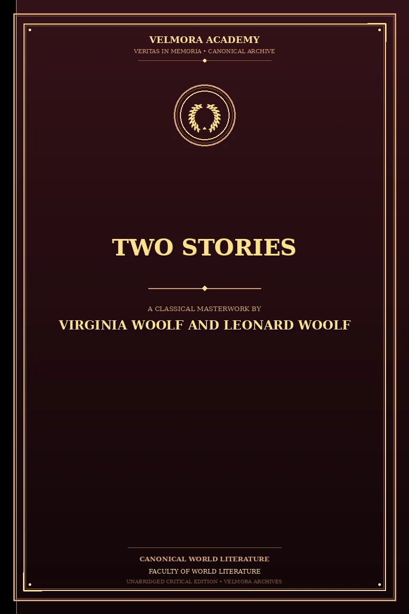 Cover of Two Stories