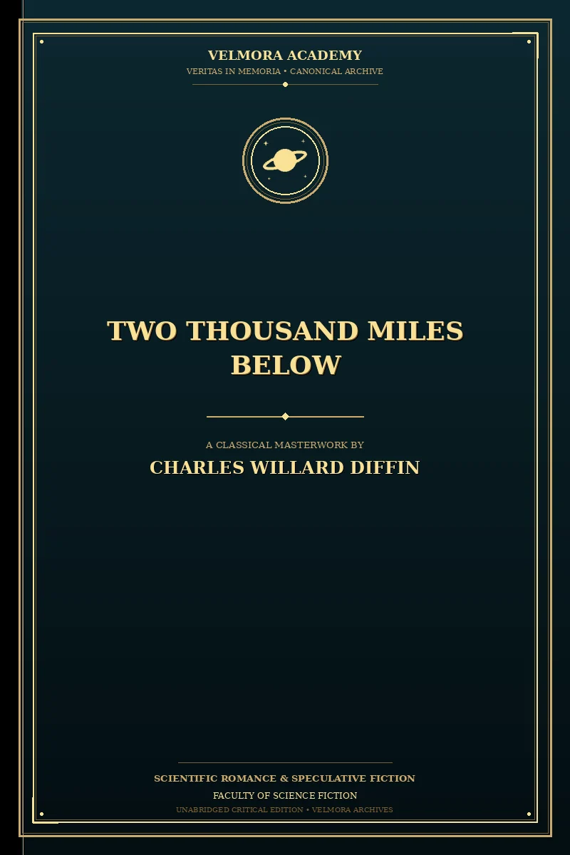 Cover of Two Thousand Miles Below