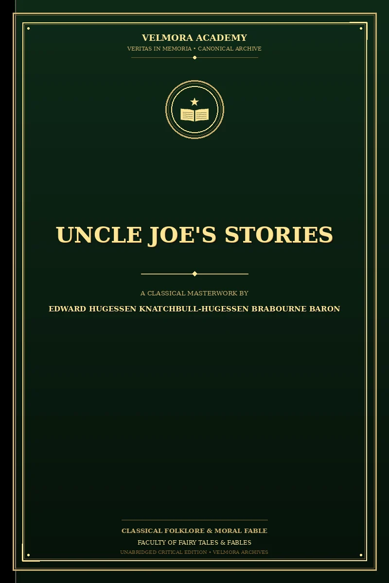 Cover of Uncle Joe's Stories