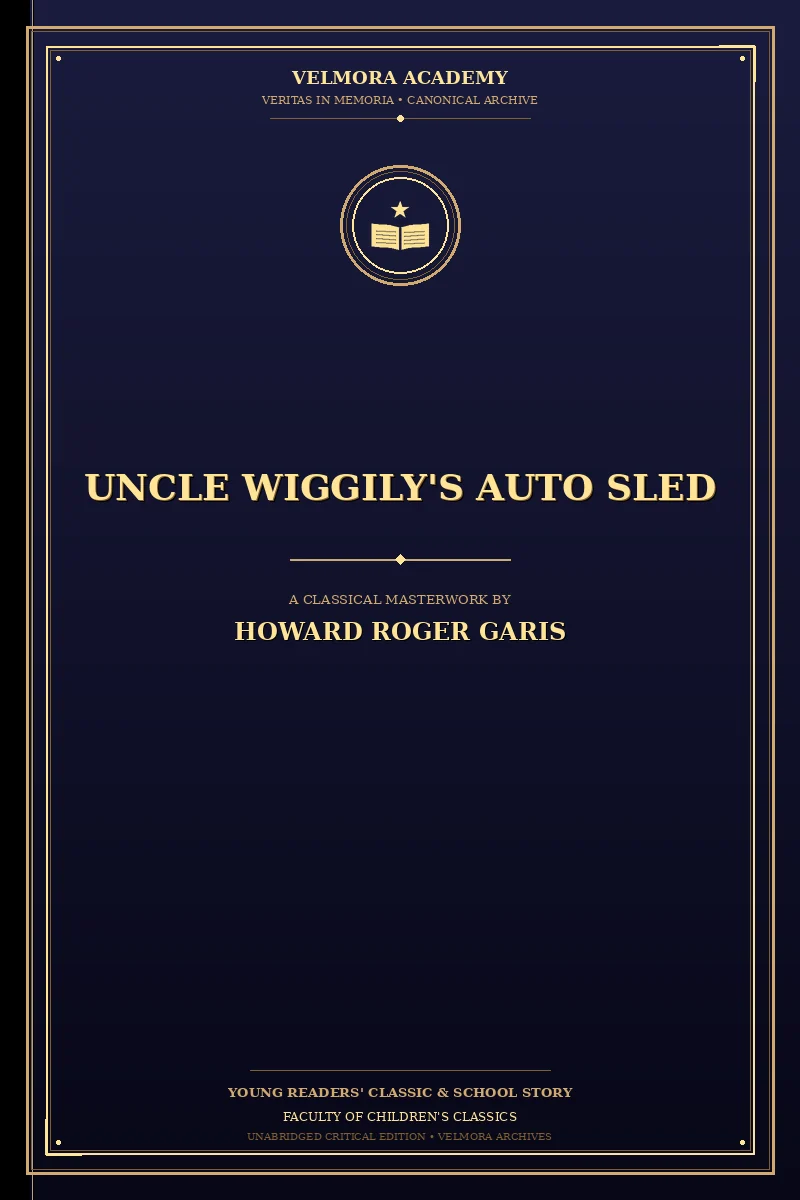 Cover of Uncle Wiggily's Auto Sled