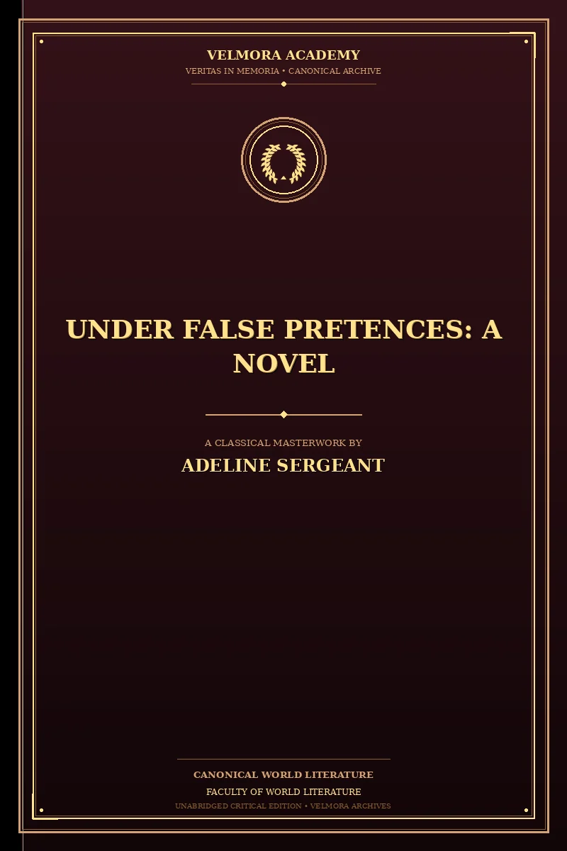 Under False Pretences: A Novel