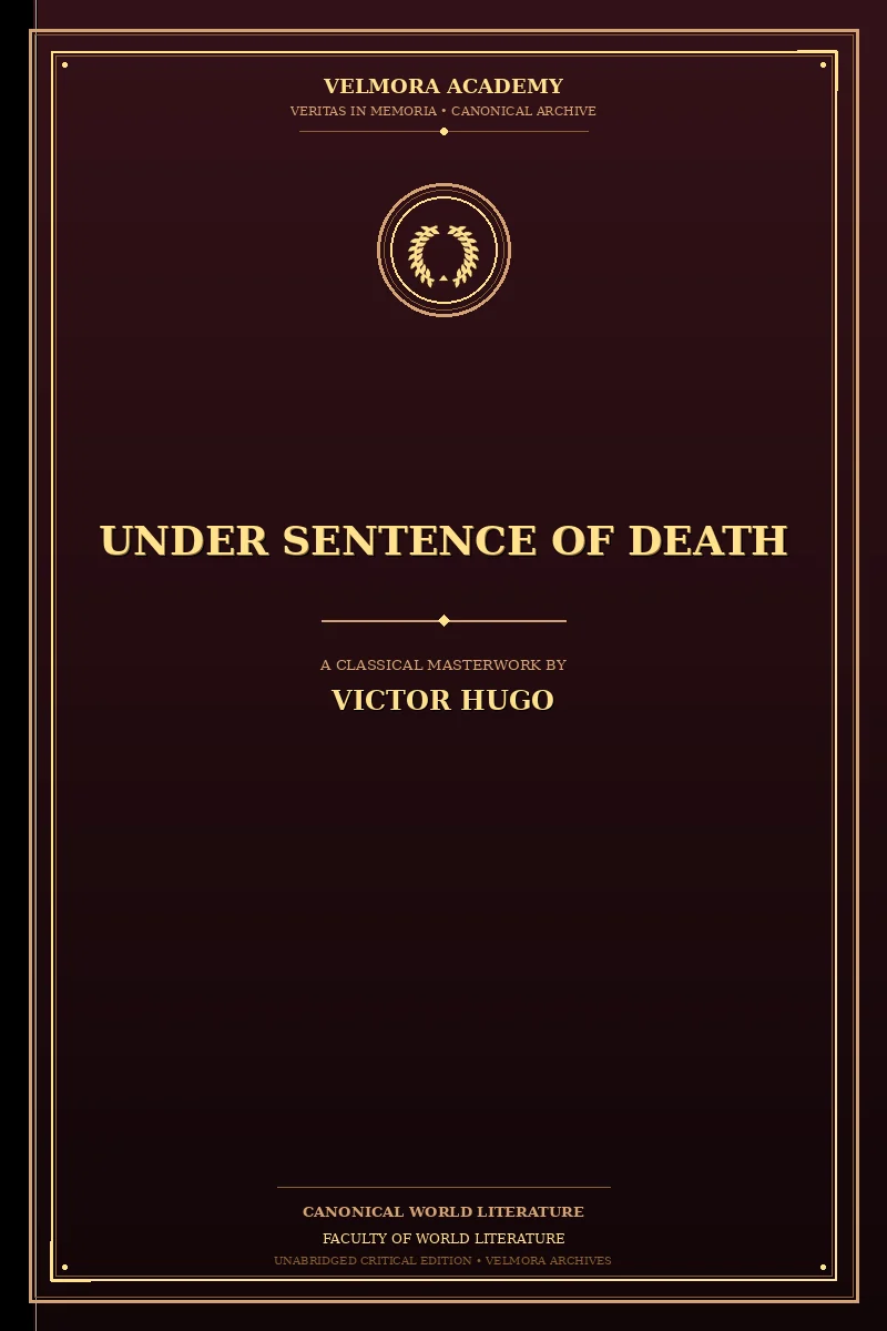 Under Sentence of Death