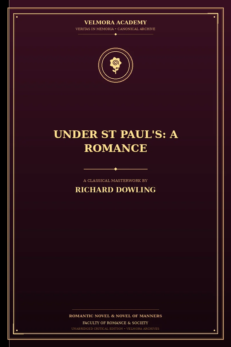 Cover of Under St Paul's: A Romance