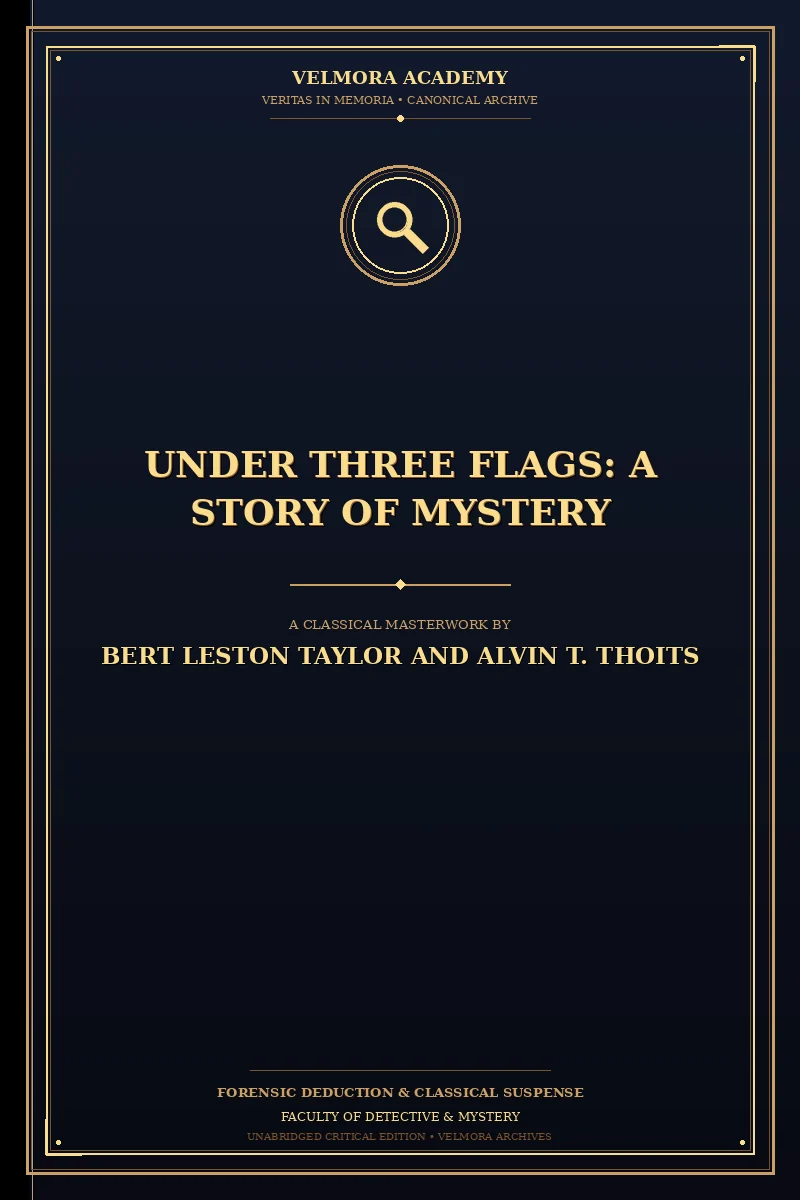 Cover of Under Three Flags: A Story of Mystery