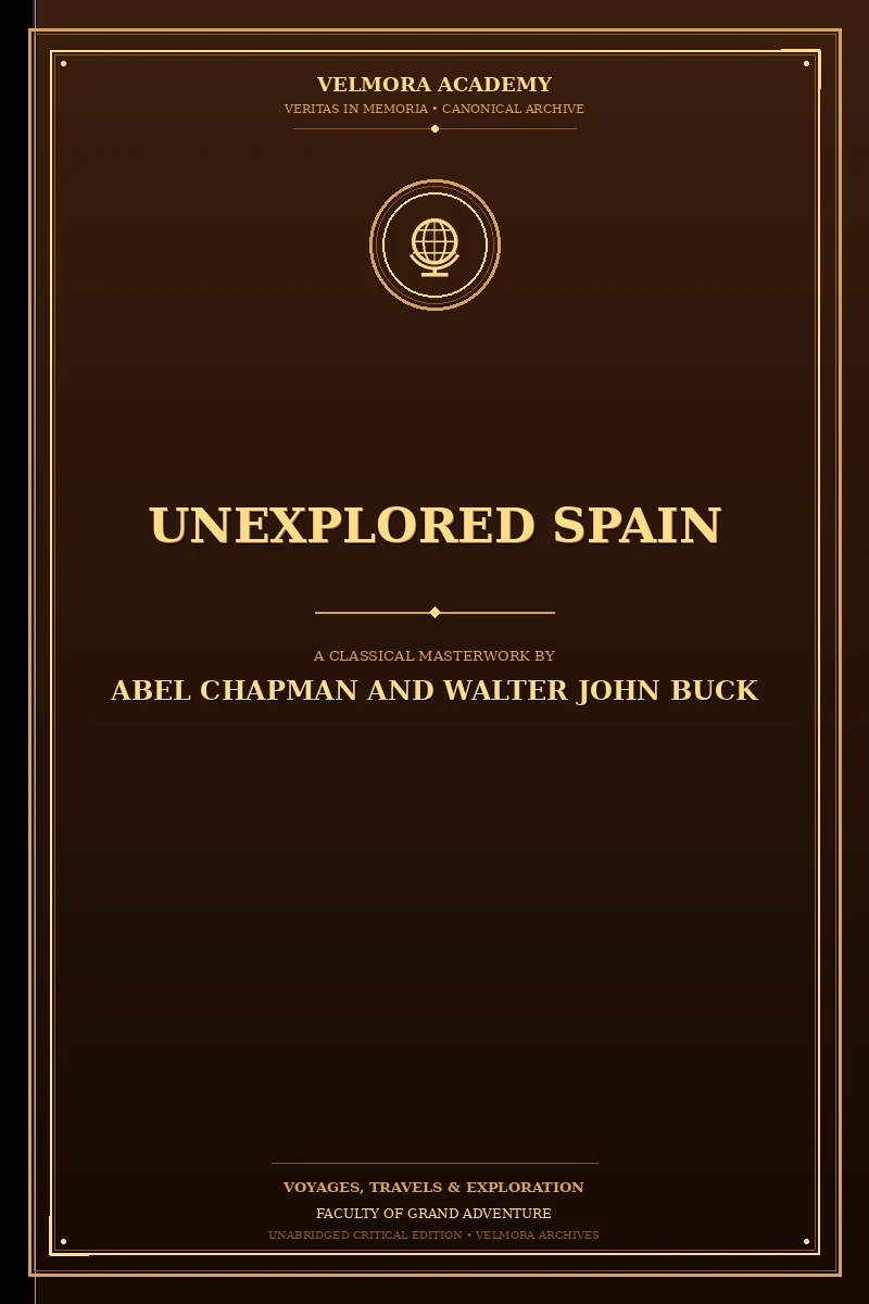 Cover of Unexplored Spain
