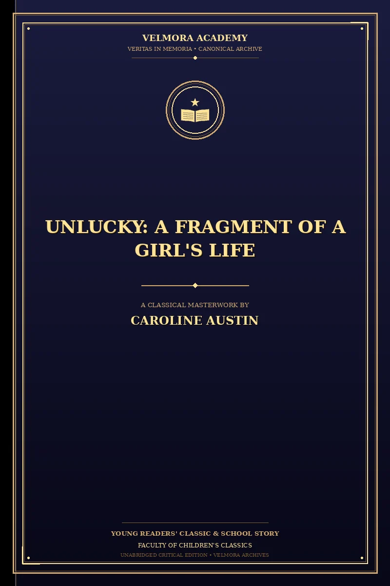 Cover of Unlucky: A Fragment of a Girl's Life