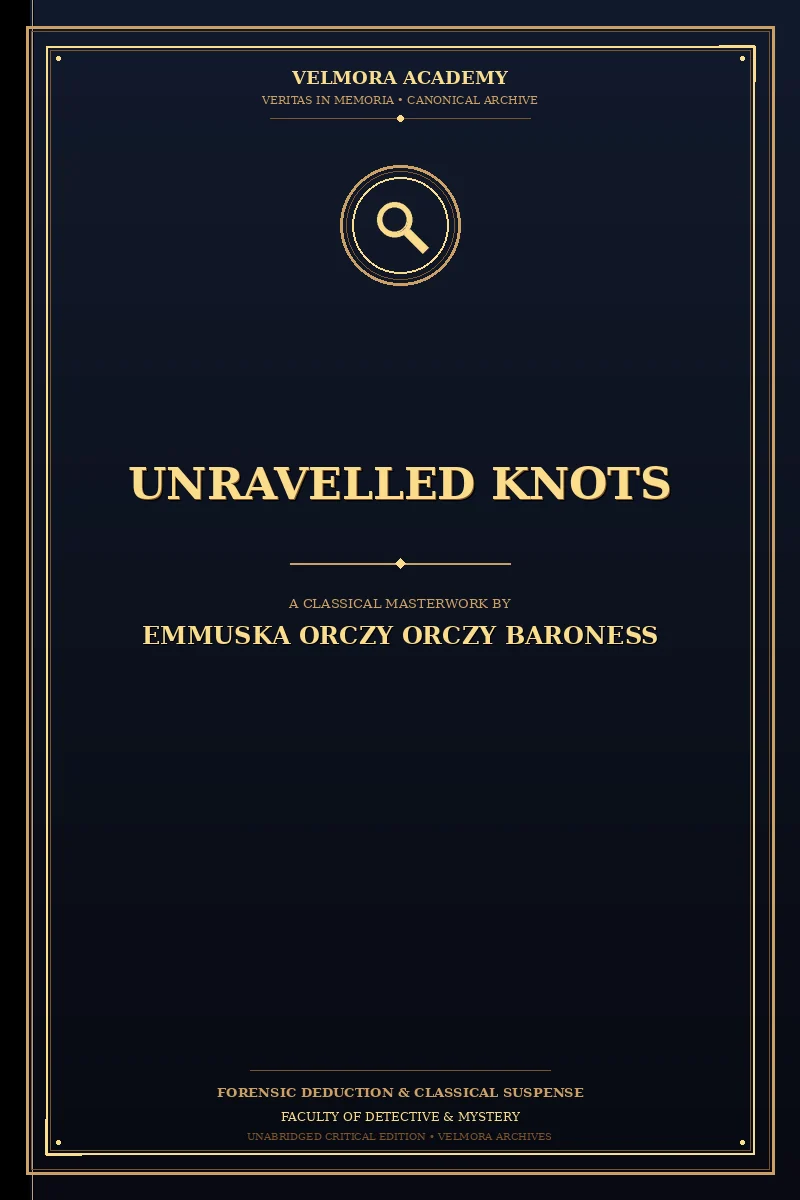 Cover of Unravelled Knots