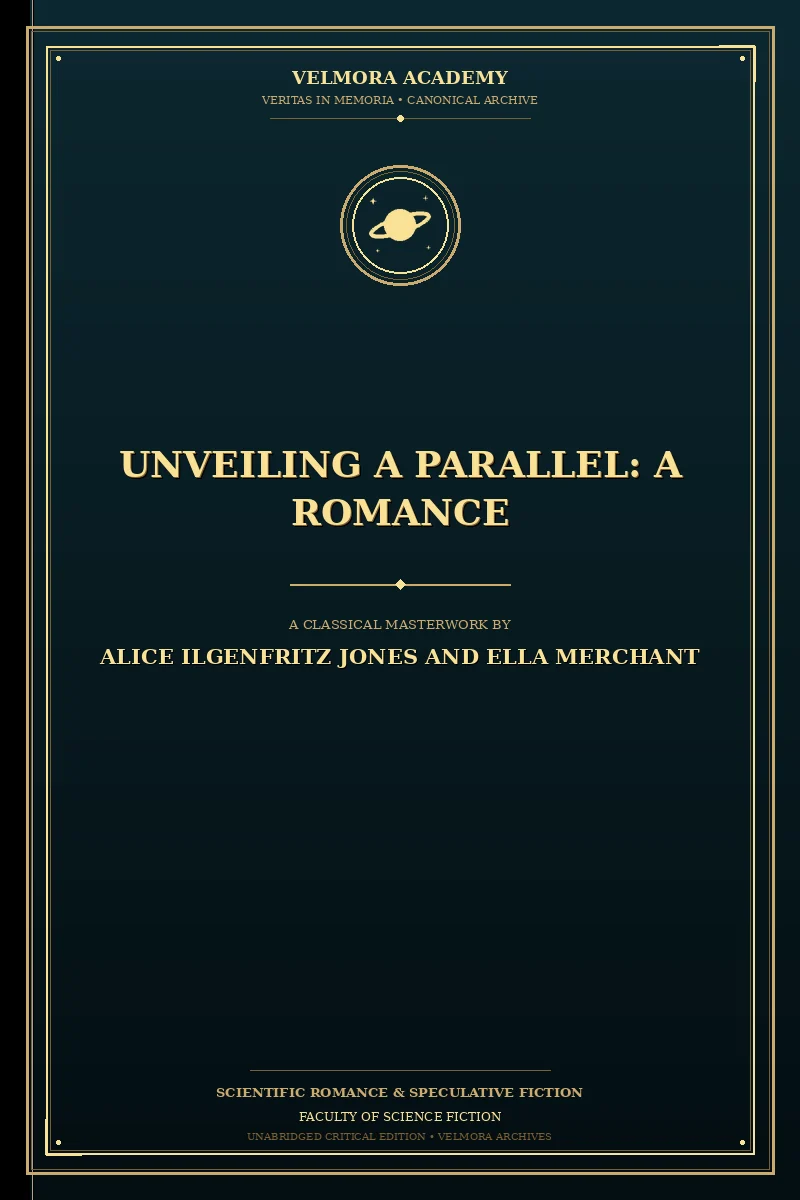 Cover of Unveiling a Parallel: A Romance